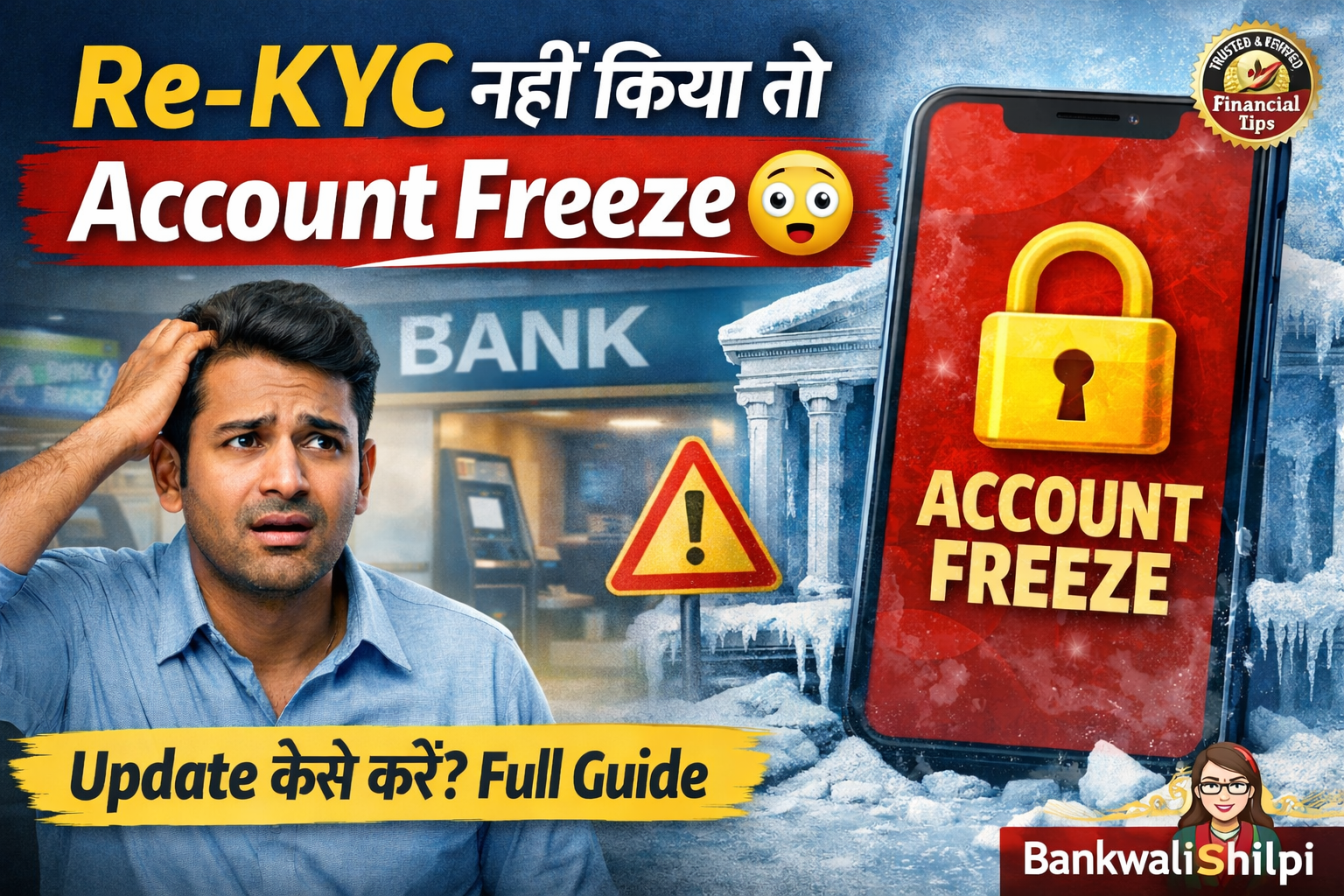 Bank me Re-KYC kaise kare Re-KYC क्यों होता है? Full Guide 